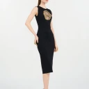 Roberto Cavalli Dame Kjoler Svart 2XL,