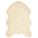  Faux Skinnmatte Tafalla Krem 60 x 90 cm Polyester