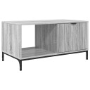 vidaXL Kaffebord Grå sonoma 90 x 49 x 46 cm Konstruert tre