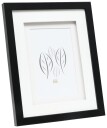 Deknudt S65KK2 Ramme med Passepartout 13x13cm Sort