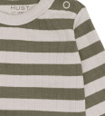 Hust And Claire Body I/e Rib HCBilly Turtle 56 Langermet Body Beige Grønn