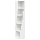vidaXL Hjørneskap 27,5x27x140cm Konstruert tre