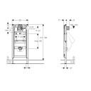 Geberit Duofix Urinalelement Universal