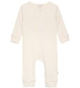 Minymo Jumpsuit Ls Rib   Cream   92
