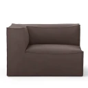 Ferm Living Catena Sofa Armrest Left S400   Hot Madison   Brown