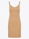 Ichi Siv Slip Dress Beige S