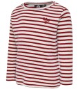 Hummel Genser HMLRumle Hvit/Bordeaux stripe 56 Genser Rød