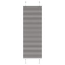  plisségardin antrasitt 40x100 cm Stoff Bredde 39,4 Polyester