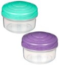 Sistema Yoghurt To Go 2-Pack 2x150 ML - Lime Blå Lilla - 2 Stk - 150 ml