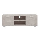 vidaXL TV-benk betonggrå 120x40,5x35 cm konstruert tre