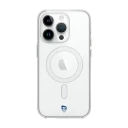 Phonecases3D iPhone 14 Pro Sarpsborg 08 Clear case (MagSafe) -mobildeksel, hvit