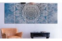Bilde Hypnosis 5 Parts Blue Narrow 200x80 Artgeist sp. z o. o.