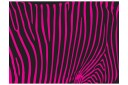 Fototapet Zebra Mønster Fiolett 200x154 - Artgeist sp. z o. o.