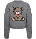 kids ONLY Medium Grey Melange Teddy Kogteddy L/S Pullover Knt Noos 134 140