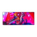 X-GAMER Pro Musematte i Stoff 110 x 45cm - Cyber Bot