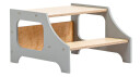 Duck Woodworks Skammel Grå