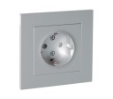 Elko Plus 1-V MJ Inf Skruv Stikkontakt 1-veis aluminium