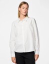 Pieces Pcirena Ls Oxford Shirt Wvn Noos   White   XL