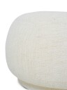 Ferm Living Rico Ottoman Boucle Puff Off white