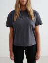 aim´n Serif Boxy T-Shirt - Grey - M