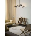 Flowerpot VP12 Gulvlampe Chrome-Plated - &Tradition