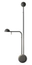 Vibia Pin Vegglampe 1685 On/Off Svart