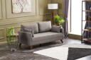 Antigua 2 seters Sofa   Brun/Natur
