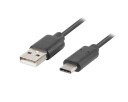 USB-C till USB Ladekabel 1 Meter Svart - Sinox