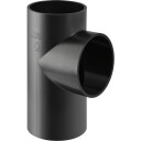 315 x 315 mm x 88,5° grenrør svart PEH Geberit