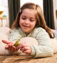 Schleich Figur Undulat Grønn med Gult Hode One Size