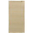 vidaXL Rullegardin bambus 140x220 cm naturell