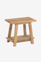 Kave Home   Fotskammel Safara   Flerfarget