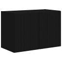  TV Veggskap Veggmontert Svart 59,5 x 31 x 40 cm Konstruert tre