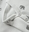 Lil" Atelier Body I/e   Rib   NbmLavo   Glacier Grå/Elephant   Lil Atelier   62   Langermet Body Hvit