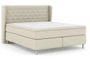 Select No 6 Komplett Sengepakke 210x210 Fast/Medium Watergel Beige/Metallben