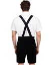 Leg Avenue Bavarian Lederhosen Svart Brodert Lederhosen til Herre Medium