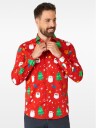 Oppo Merchandise Group B.v. Juleskjorte Festivity Red