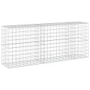 vidaXL Gabion med 5 mm tråd og 10x10 cm mesh 250x50x100 cm