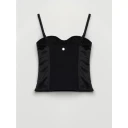 Liu Jo Dame Topper Svart S,