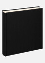 Walther Cloth Album Svart - 28x29 Cm (100 Hvite Sider / 50 Ark)