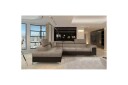 Seksjon Eltap Eridano 275x202x88 cm   Monolith 09 Monolith 29 Mørk Beige Brun Venstre