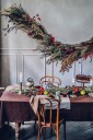 Lovely Linen   Duk Lovely i vasket lin   Brun