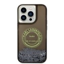 Karl Lagerfeld Liquid Glitter RSG Etui til iPhone 14 Pro Svart