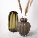 Nova Dynamic Vase Sand Opal 21cm
