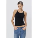 Éterne Dame Topper Svart XS,