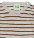 FUB Body I/e - Ull - Light Grey Melange/Hasselmelert - FUB - 74 - Langermet Body Beige Brun Grå