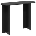 vidaXL Konsollbord Svart eik 100 x 39,5 x 75 cm Konstruert tre