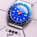 Timex Timex x Seconde/Seconde/ Steel 38mm Blue Dial