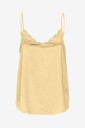 Only Carmakoma Topp carDebbie Singlet Wvn Beige