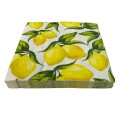 Christiania Glasmagasin Collection Servietter 33x33cm Sitron